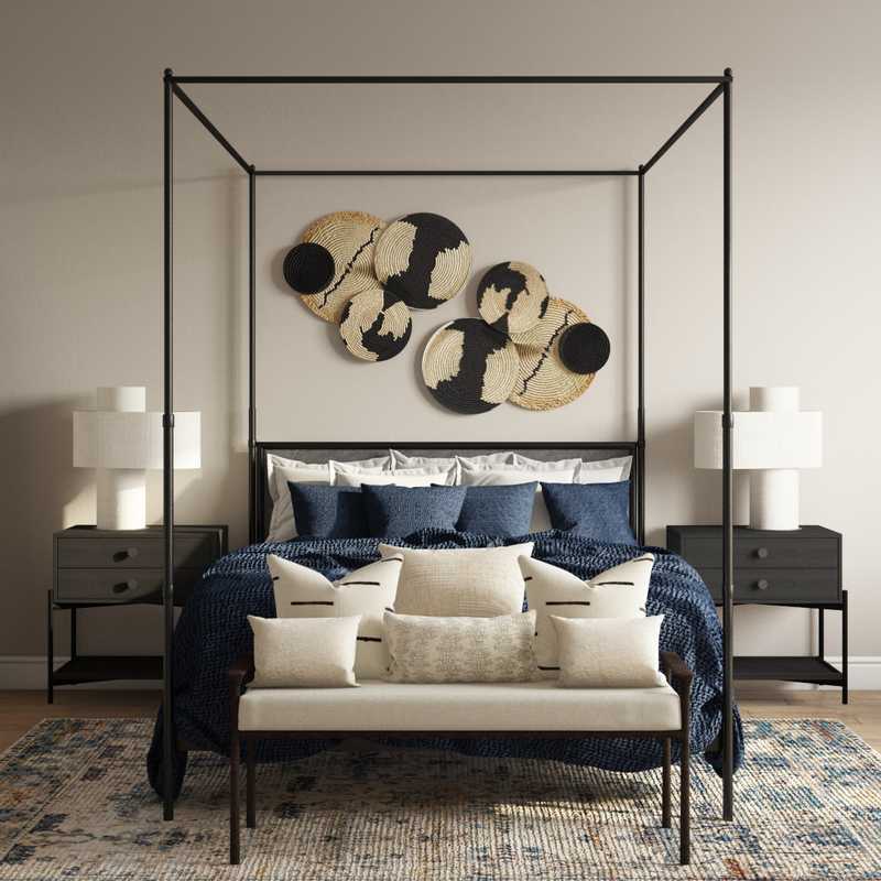 Contemporary Bedroom Design by Havenly Interior Designer Liliana
