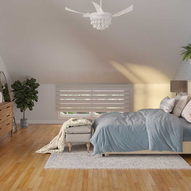 Modern, Coastal, Midcentury Modern, Scandinavian Bedroom Design by Havenly Interior Designer Michelle