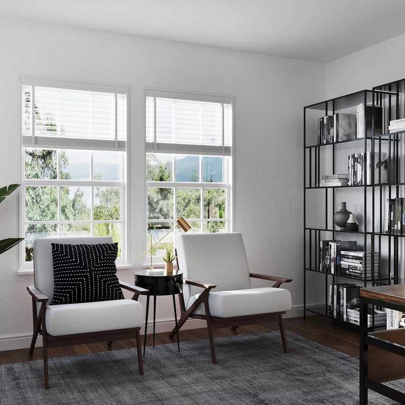 Scandinavian Office Design by Havenly Interior Designer Ana