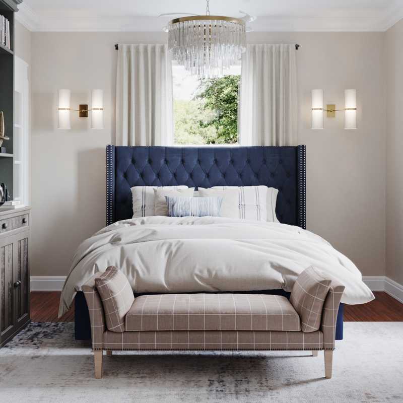 Modern, Classic Bedroom Design by Havenly Interior Designer Yonka