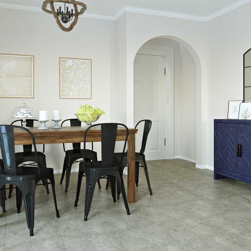 Modern, Farmhouse, Rustic Living Room Design by Havenly Interior Designer Laurie