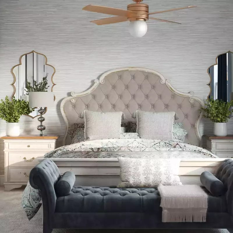 Classic, Traditional, Farmhouse Bedroom Design by Havenly Interior Designer Daniela