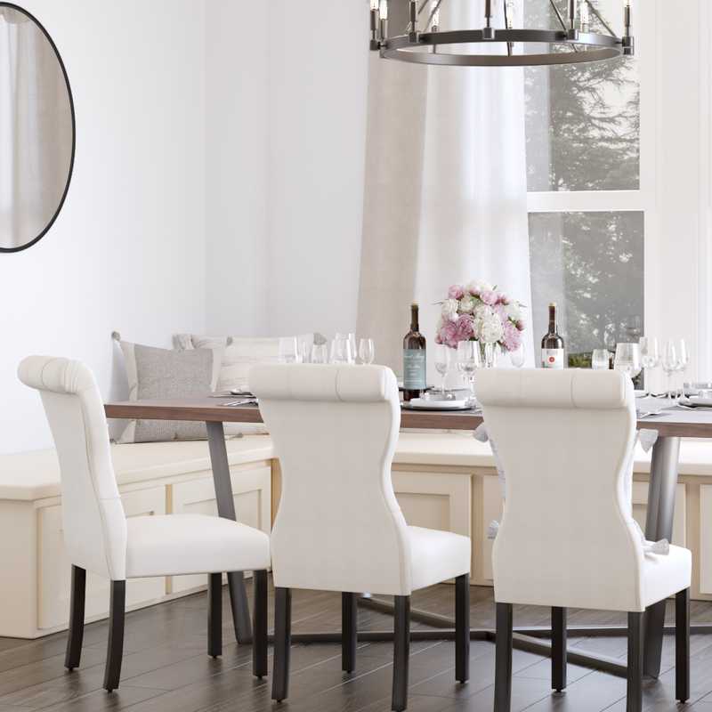 Contemporary, Midcentury Modern Living Room Design by Havenly Interior Designer McKenna