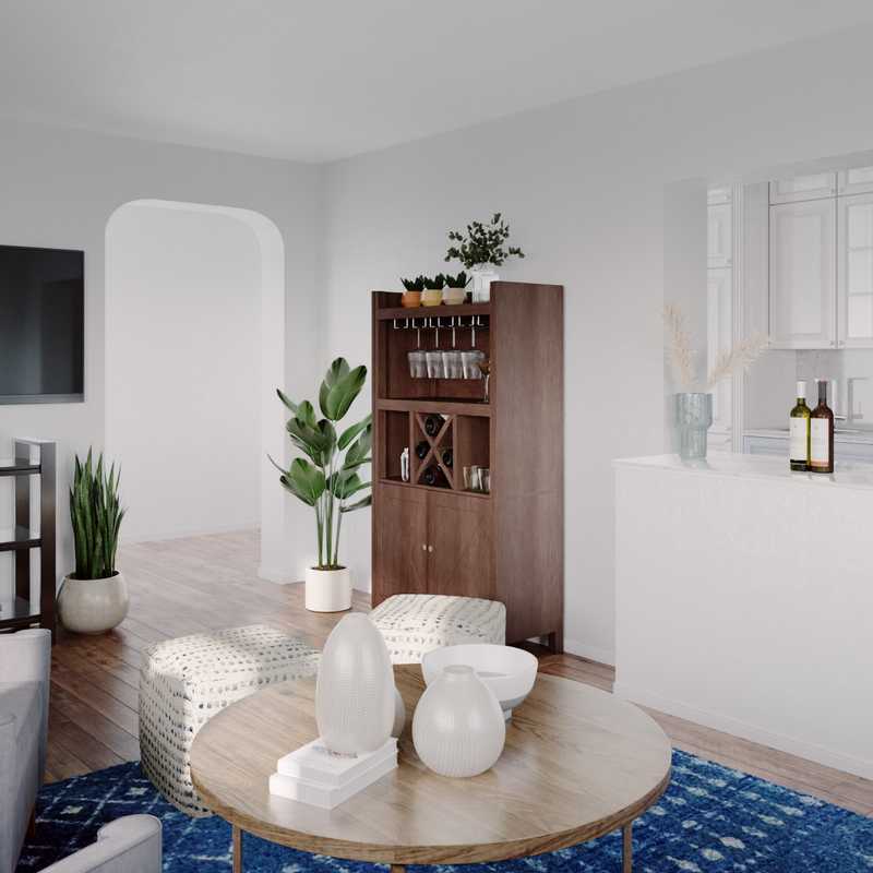 Midcentury Modern Living Room Design by Havenly Interior Designer Astrid