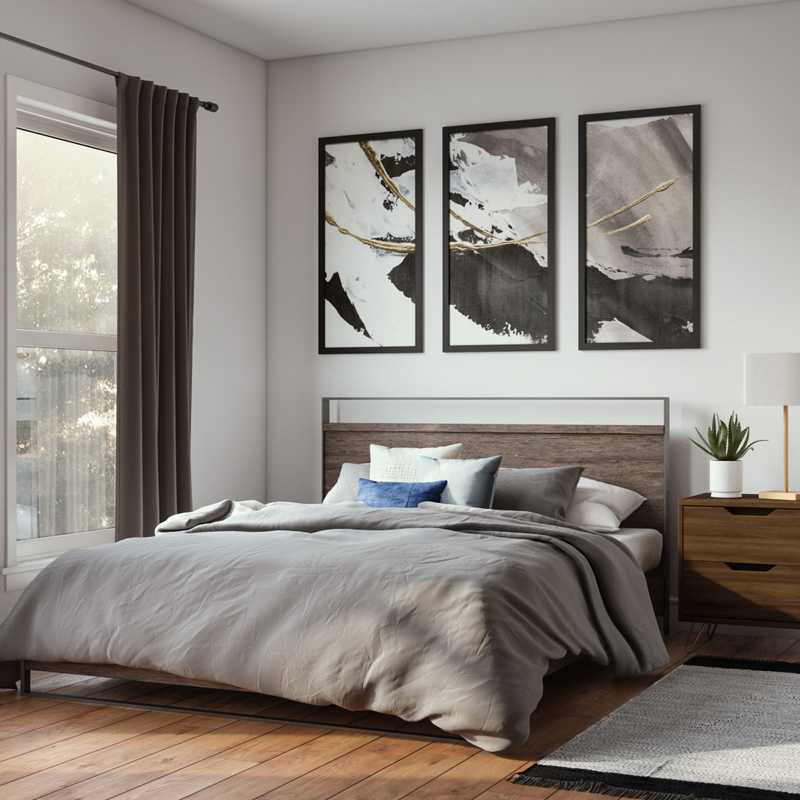 Scandinavian Bedroom Design by Havenly Interior Designer Jazmin