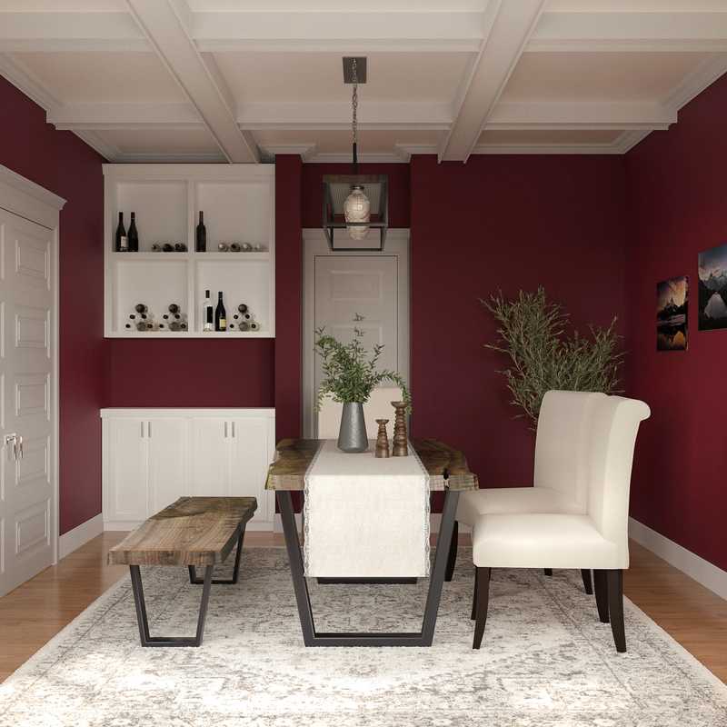 Modern, Farmhouse, Midcentury Modern Dining Room Design by Havenly Interior Designer Katherin