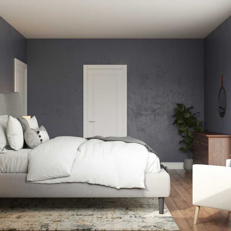 Modern, Midcentury Modern Bedroom Design by Havenly Interior Designer McKenna