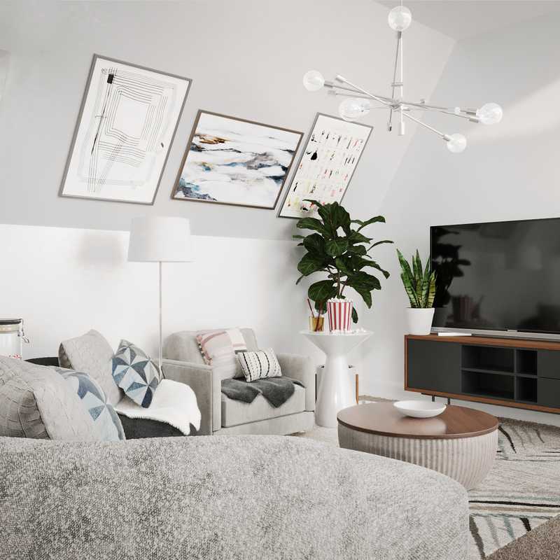 Modern, Midcentury Modern, Scandinavian Not Sure Yet Design by Havenly Interior Designer Trenton