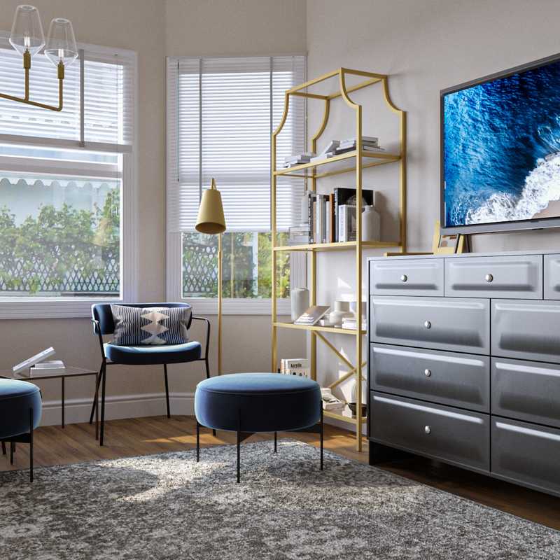 Modern, Glam Not Sure Yet Design by Havenly Interior Designer Mercedes