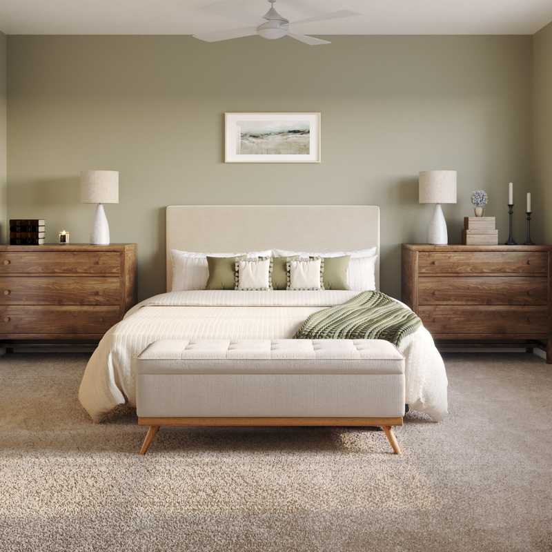 Farmhouse Bedroom Design by Havenly Interior Designer Karina