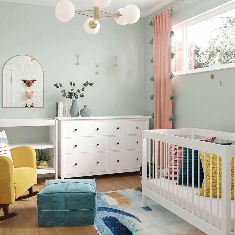 Contemporary, Modern Nursery Design by Havenly Interior Designer Francisco