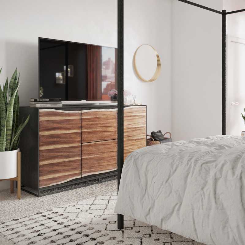 Modern, Industrial Bedroom Design by Havenly Interior Designer Dinah