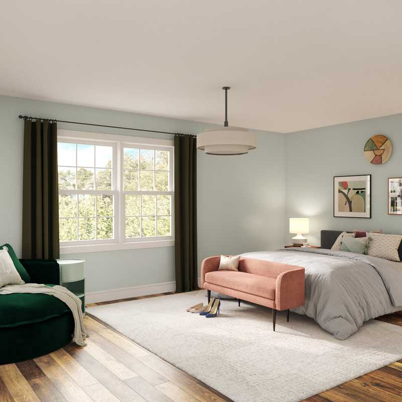 Bohemian, Midcentury Modern Not Sure Yet Design by Havenly Interior Designer Trenton