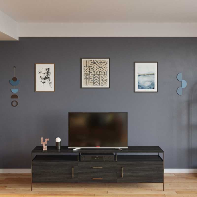 Modern, Bohemian, Global, Midcentury Modern Not Sure Yet Design by Havenly Interior Designer Trenton