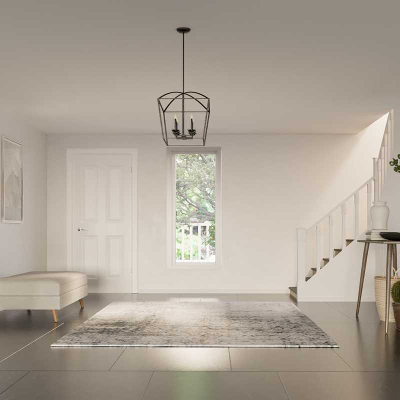 Modern, Minimal Entryway Design by Havenly Interior Designer Daniela