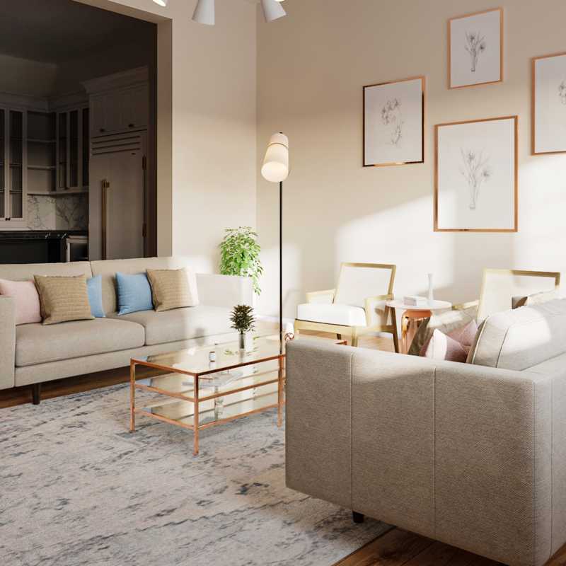 Modern, Coastal, Glam, Preppy Not Sure Yet Design by Havenly Interior Designer Ariadna