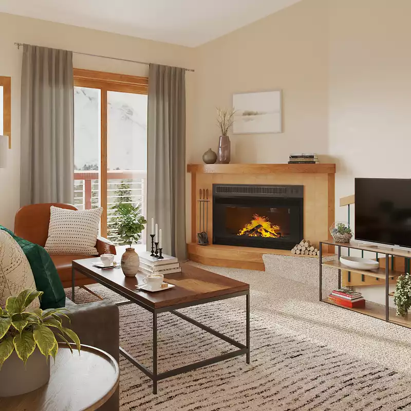 Modern, Classic Living Room Design by Havenly Interior Designer Ivanna