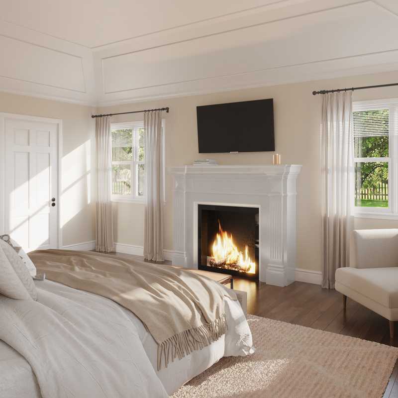 Farmhouse Bedroom Design by Havenly Interior Designer Karina