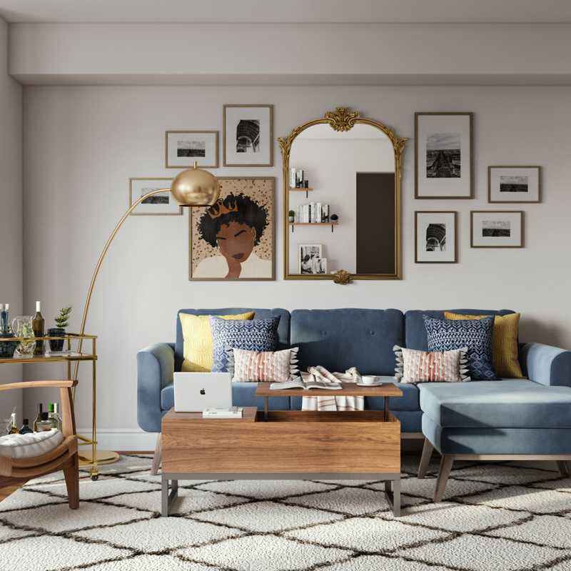 Living Room Design by Havenly Interior Designer Regina