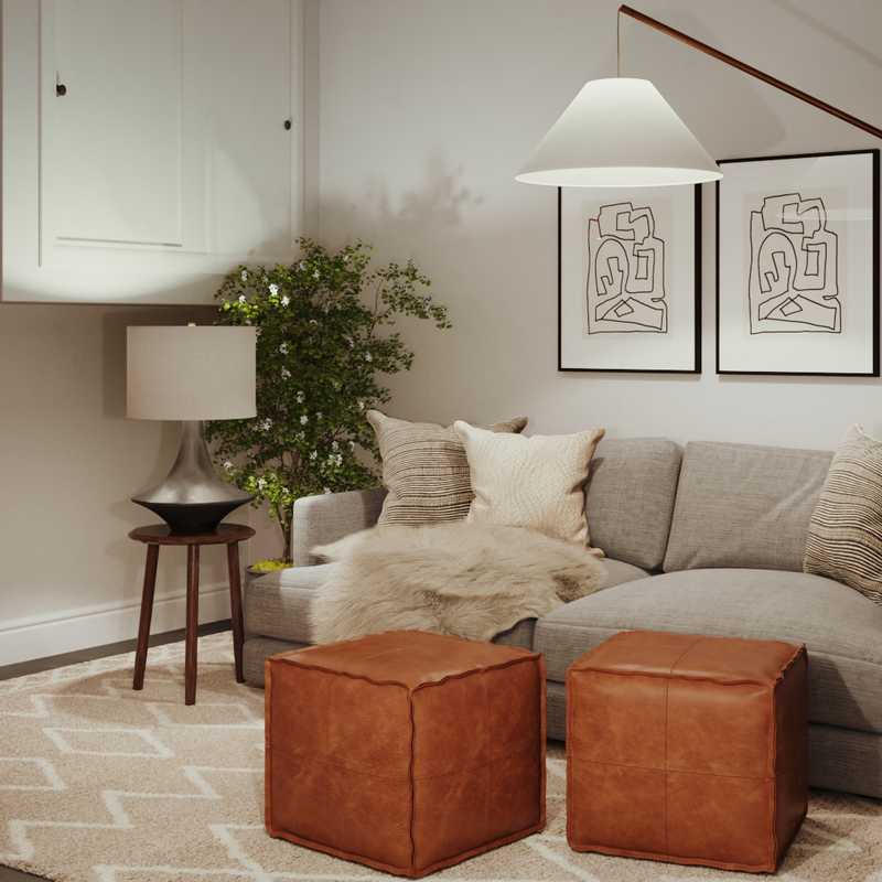 Bohemian, Coastal Not Sure Yet Design by Havenly Interior Designer Vye