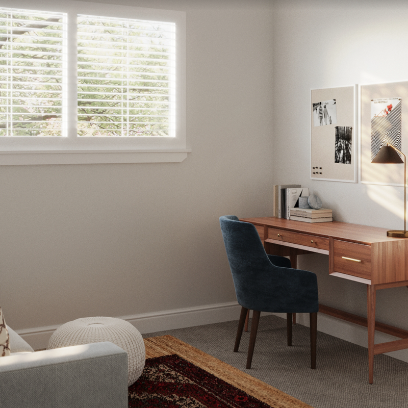 Contemporary, Modern, Transitional Bedroom Design by Havenly Interior Designer Jodi