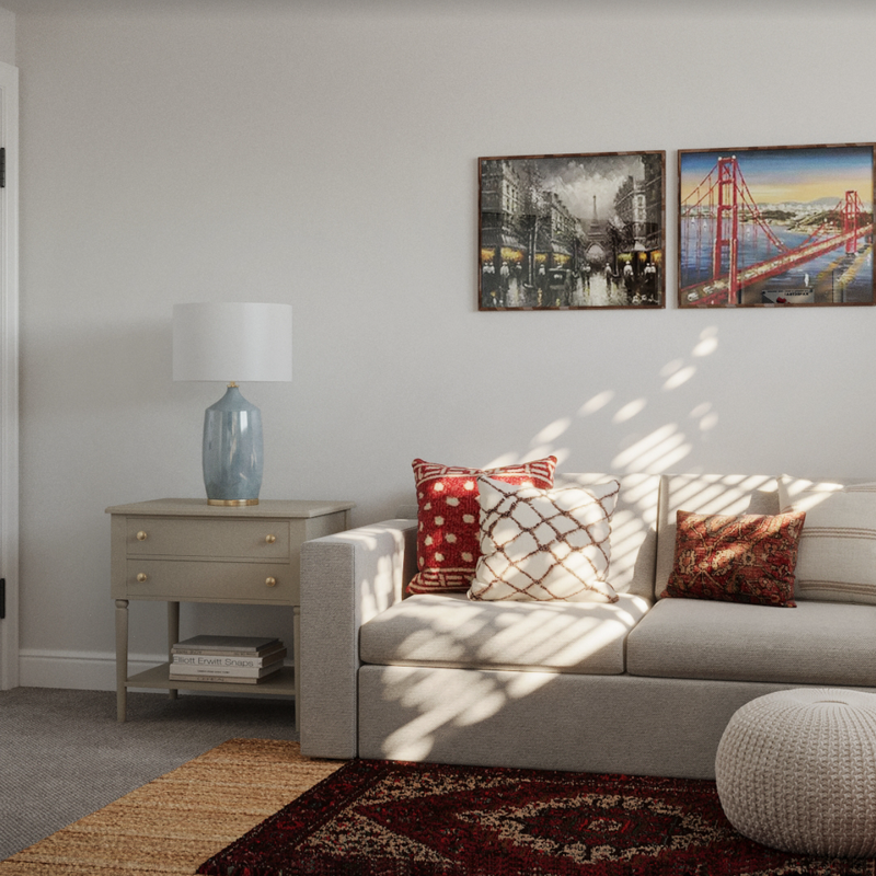 Contemporary, Modern, Transitional Bedroom Design by Havenly Interior Designer Jodi