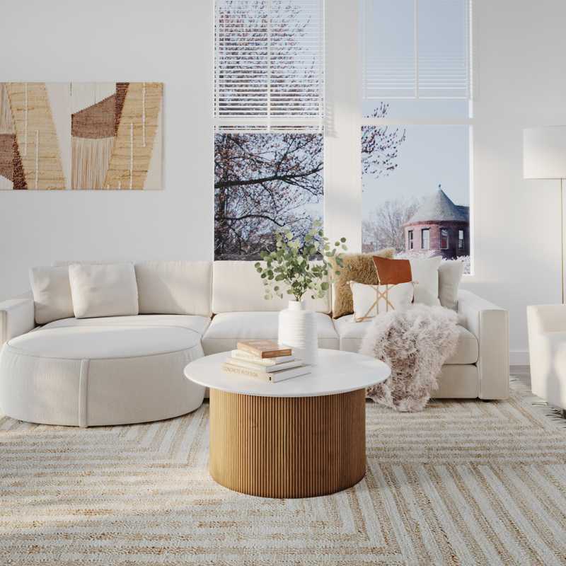 Modern, Midcentury Modern, Scandinavian Not Sure Yet Design by Havenly Interior Designer Briana