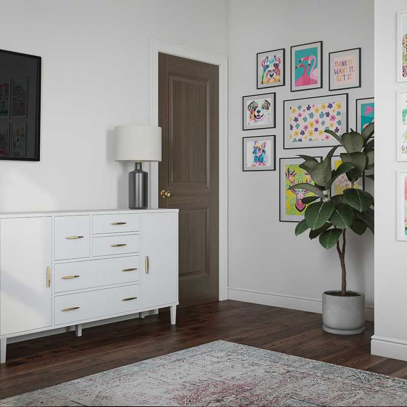 Contemporary, Modern, Eclectic Office Design by Havenly Interior Designer Carol