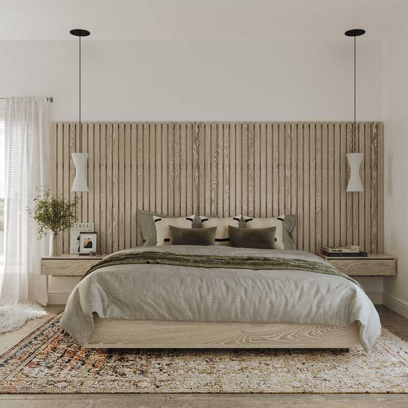 Modern, Minimal, Scandinavian Bedroom Design by Havenly Interior Designer Marisa