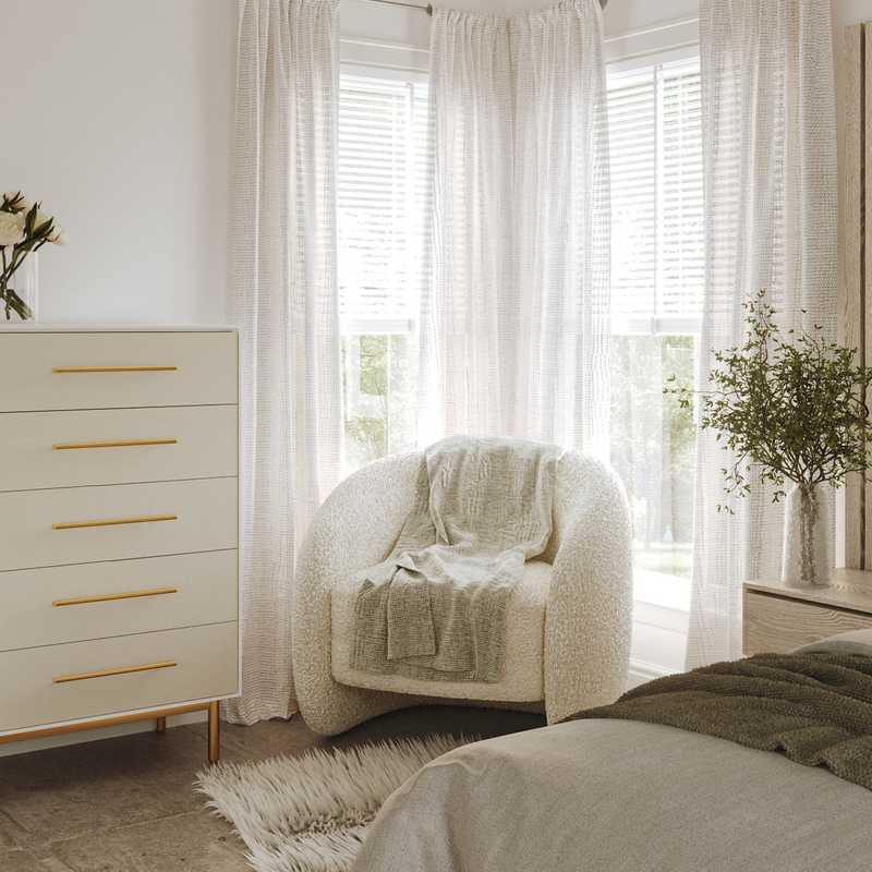 Modern, Minimal, Scandinavian Bedroom Design by Havenly Interior Designer Marisa