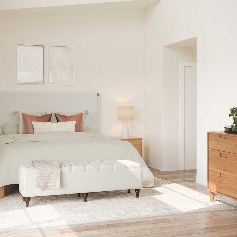 Modern, Midcentury Modern, Scandinavian Bedroom Design by Havenly Interior Designer Vye