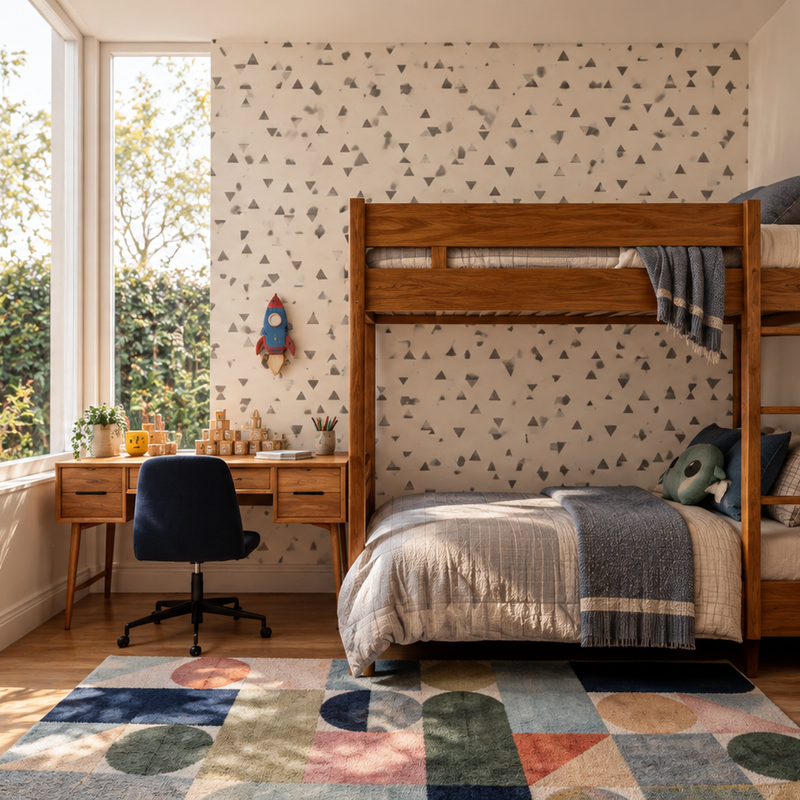 Contemporary, Industrial Bedroom Design by Havenly Interior Designer Regina