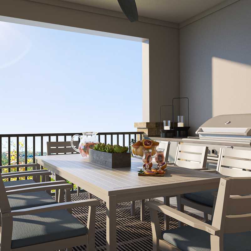 Classic, Transitional Outdoor Space Design by Havenly Interior Designer Marisa