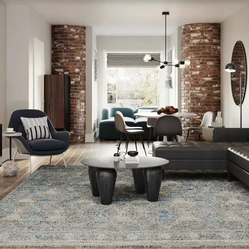 Contemporary, Modern, Midcentury Modern, Minimal Bedroom Design by Havenly Interior Designer Melanie