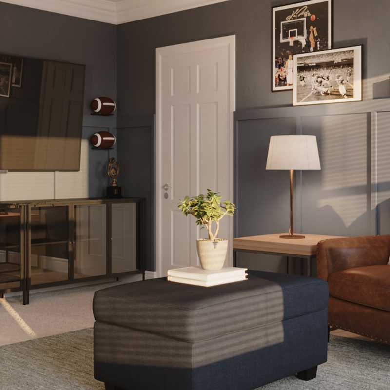 Classic, Traditional, Vintage Living Room Design by Havenly Interior Designer Amanda