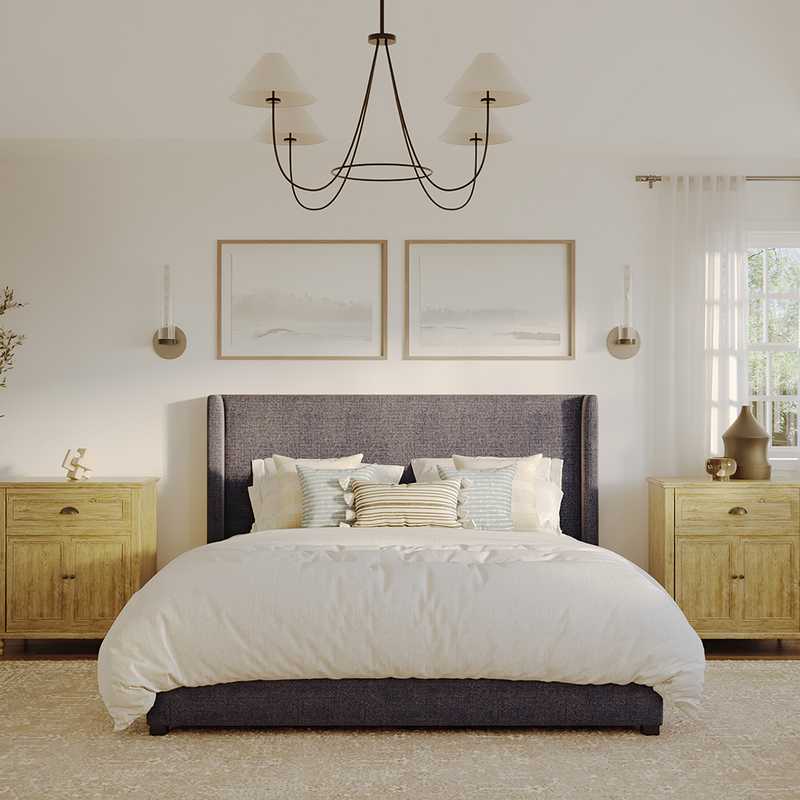 Traditional, Farmhouse Bedroom Design by Havenly Interior Designer Vye