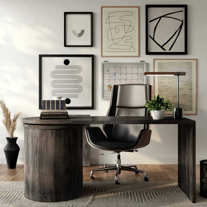 Office Design by Havenly Interior Designer Havenly