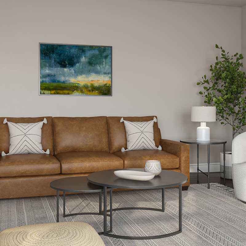 Classic, Traditional Living Room Design by Havenly Interior Designer Marisa