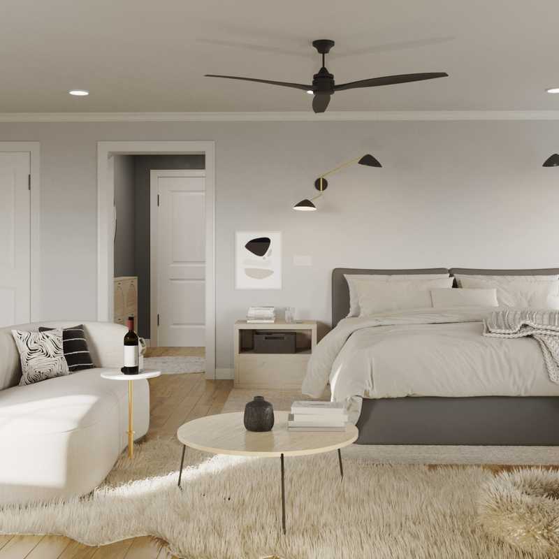 Modern, Minimal Bedroom Design by Havenly Interior Designer Allison