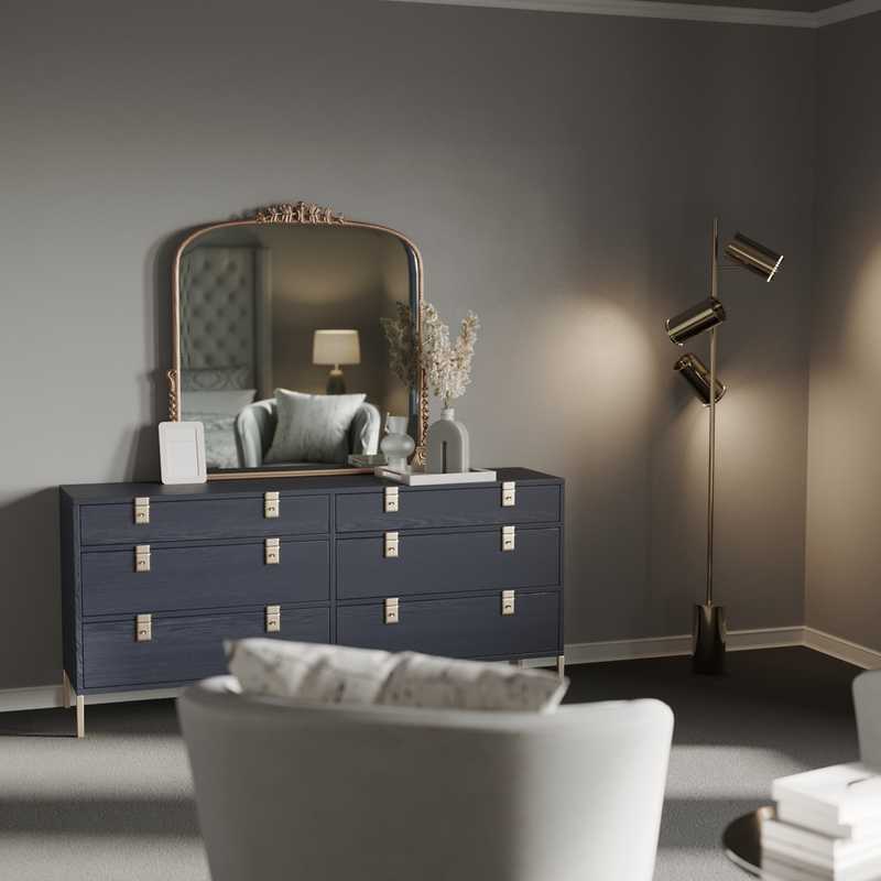 Contemporary, Modern, Classic Bedroom Design by Havenly Interior Designer Isabel