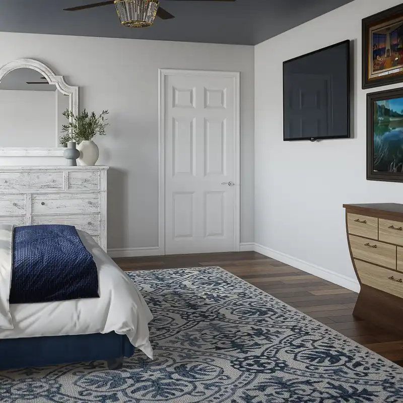 Classic, Coastal, Glam Not Sure Yet Design by Havenly Interior Designer Briana
