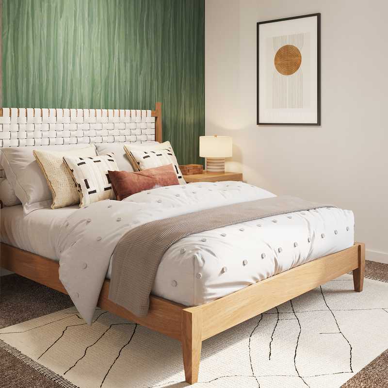 Modern, Midcentury Modern Bedroom Design by Havenly Interior Designer Briana