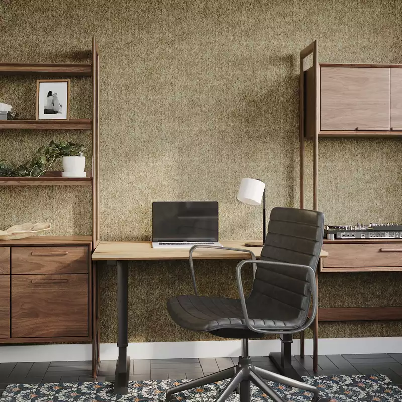 Classic, Traditional, Farmhouse, Country Office Design by Havenly Interior Designer Maria