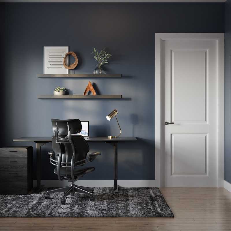 Modern Office Design by Havenly Interior Designer Alexandrea