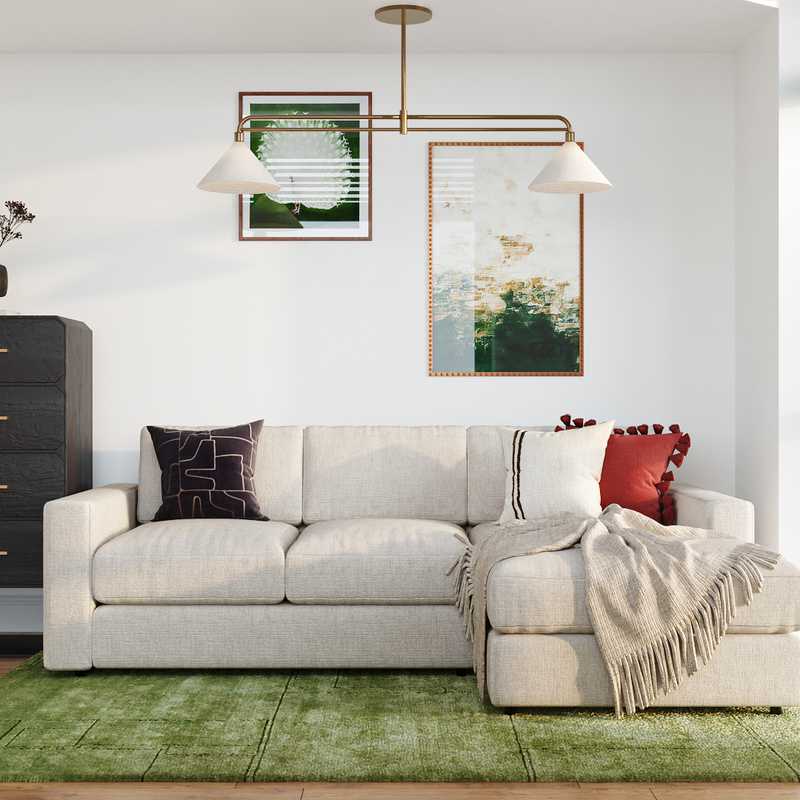 Modern, Classic, Glam, Transitional Bedroom Design by Havenly Interior Designer Maria