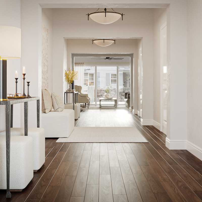 Contemporary, Transitional Entryway Design by Havenly Interior Designer Briana