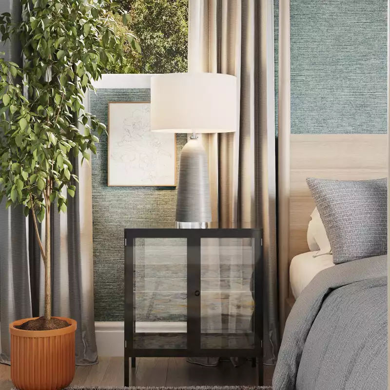 Bohemian, Traditional, Transitional Bedroom Design by Havenly Interior Designer Joe