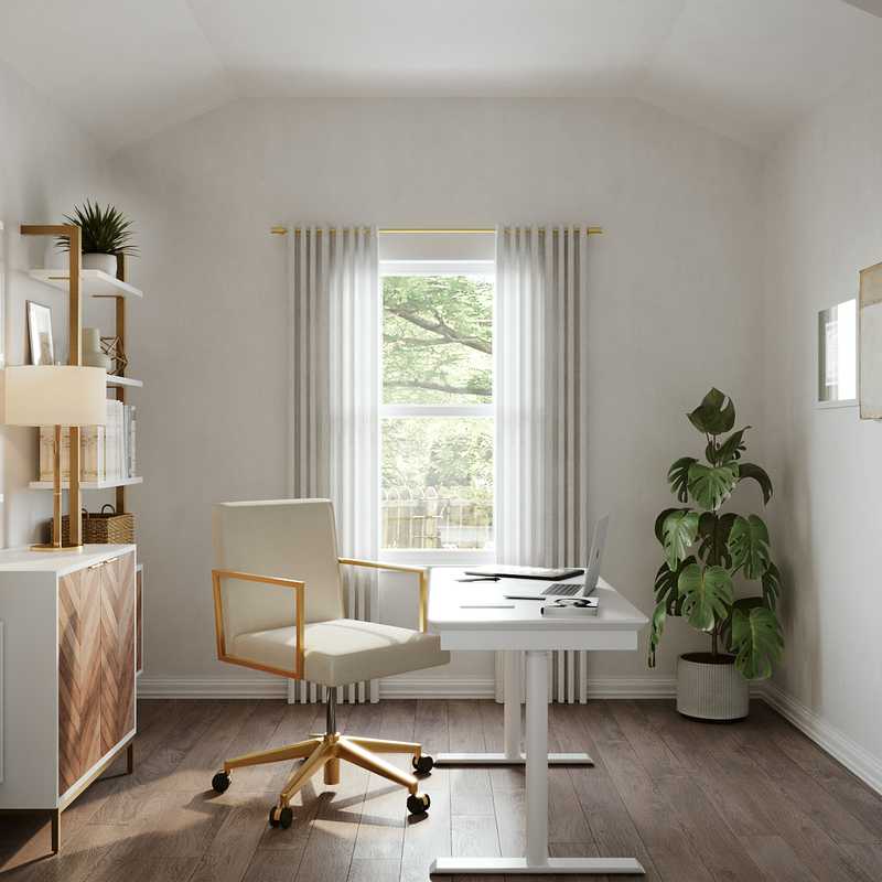 Modern, Midcentury Modern, Minimal Kitchen Design by Havenly Interior Designer Briana