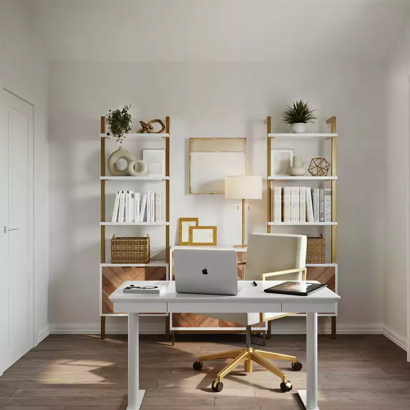 Modern, Midcentury Modern, Minimal Kitchen Design by Havenly Interior Designer Briana
