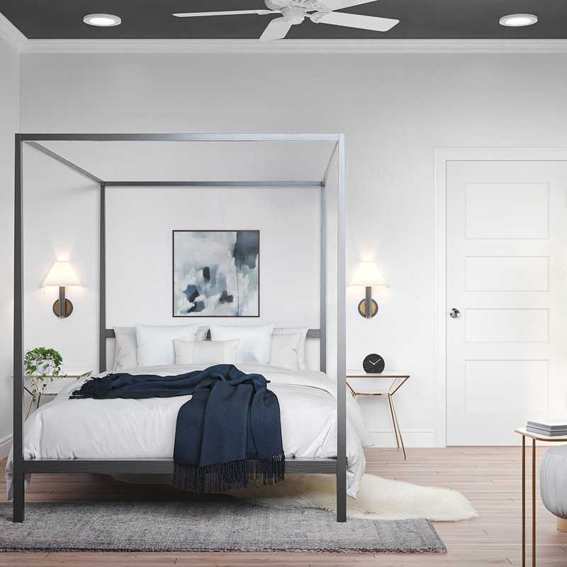 Modern, Minimal Bedroom Design by Havenly Interior Designer Maura